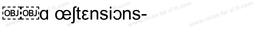 IPA Extensions字体转换
